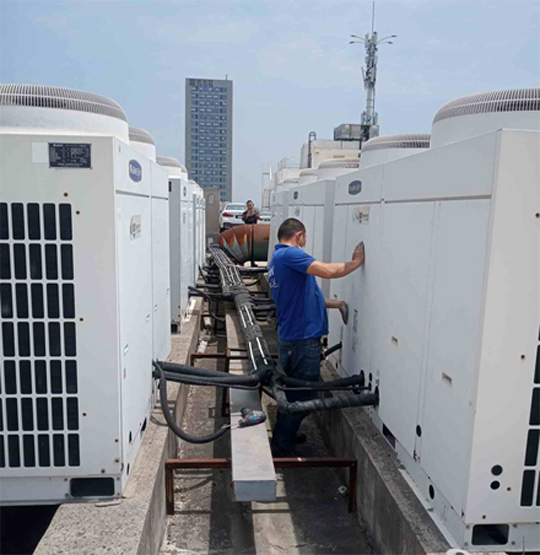 安丘中央空调制热和不制冷系统维修方法